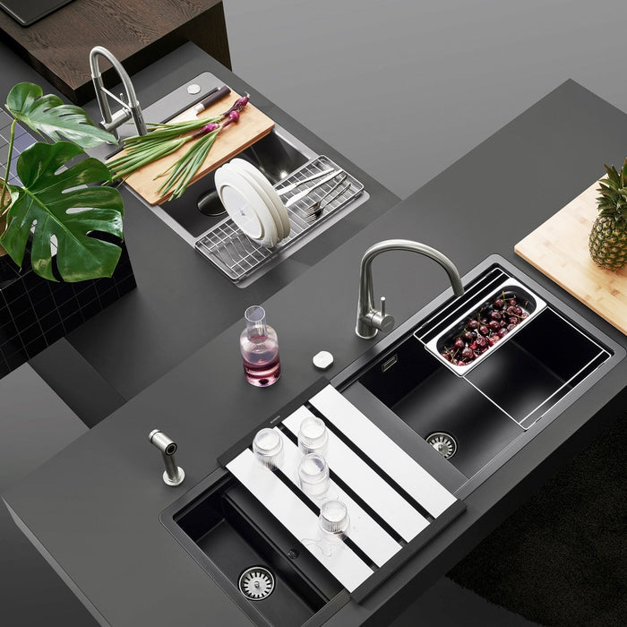 廚房水槽到底怎麼選？是不鏽鋼？還是花崗岩？