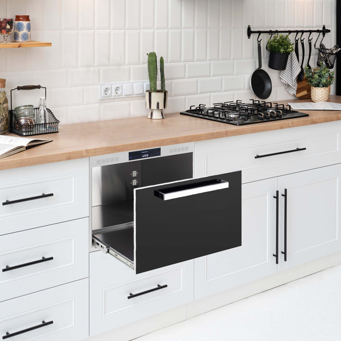 Pacific 太平洋 炊飯器收納櫃(抽屜式) 高46cm｜不鏽鋼色&黑色