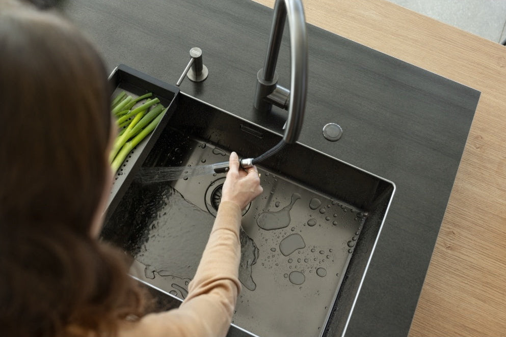 Franke Eos Neo 伸縮廚房龍頭(客製色)｜兩段式出水