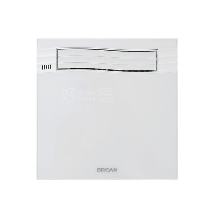 美國 百朗Broan 八合一 浴室暖風機｜異味偵測｜感應LED夜燈 (30x30)