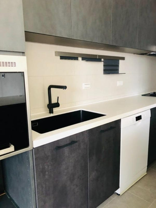 德國 MosaiQ 廚房置物架主體滑軌 60～180cm