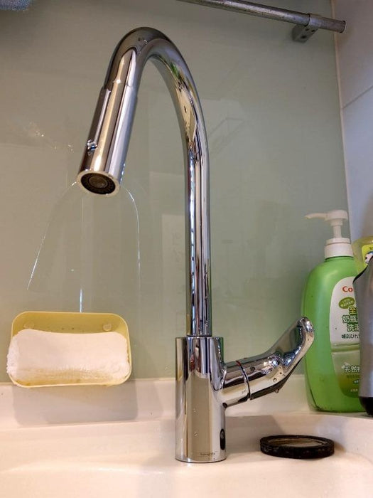 Hansgrohe Focus 240 伸縮廚房龍頭｜兩段出水