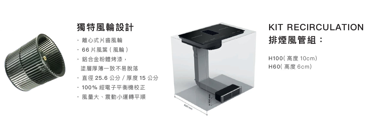 瑞士 Franke 排煙機+ IH感應爐二合一 FMA 839