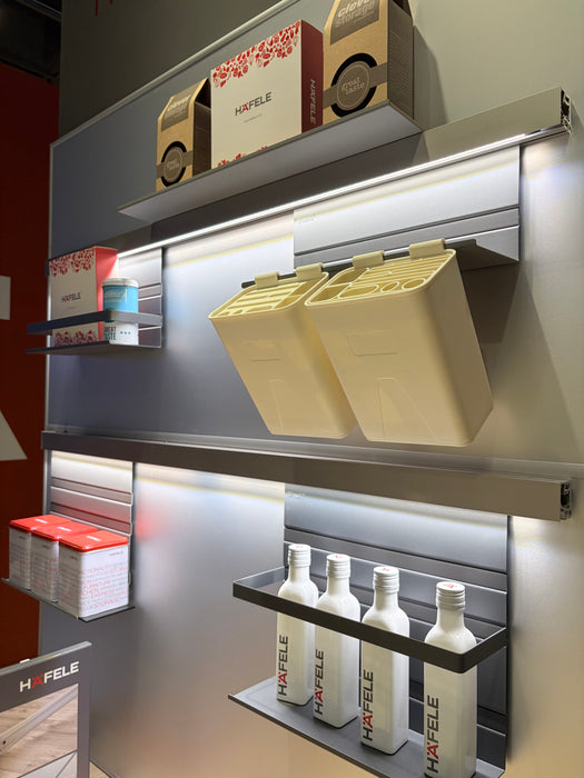 德國 MosaiQ 廚房上層置物架 - 寬 35/58cm｜深色款