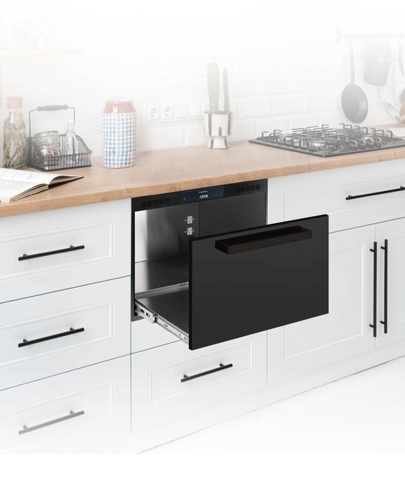 Pacific 太平洋 炊飯器收納櫃(抽屜式) 高46cm｜不鏽鋼色&黑色