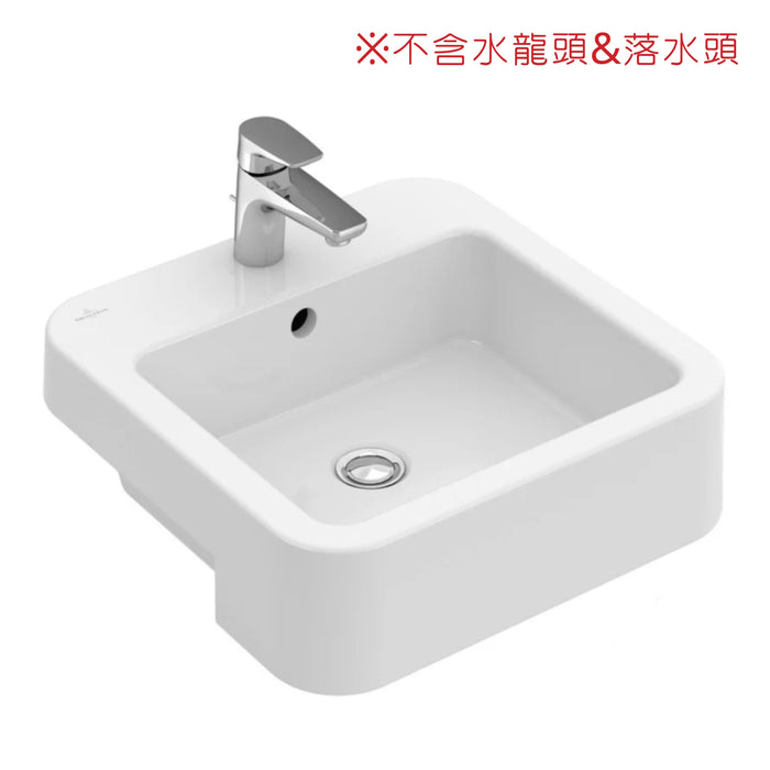 Villeroy & Boch Lunea 48cm 半嵌台上盆 - 限台中以北