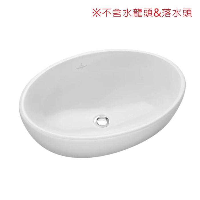 Villeroy & Boch LOOP 60x43cm 橢圓形台上盆 - 限台中以北