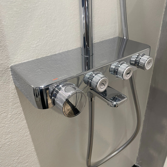 GROHE Euphoria 260 Mono 三段式恆溫花灑組｜帶下出水