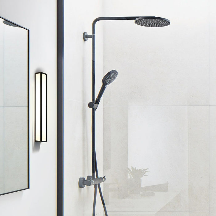 Hansgrohe Raindance 240 雨中之舞恆溫花灑柱｜訂製黑色/金色