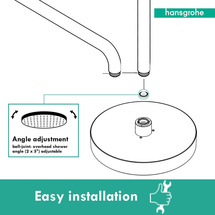 Hansgrohe Shower arm E 壁面花灑臂｜39cm