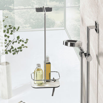 德國 Giese Vipa 淋浴間玻璃掛式置物架｜免釘無痕浴室