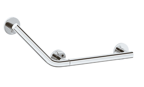 KEUCO| Plan Care 135 ° 左扶手| 亮鉻色