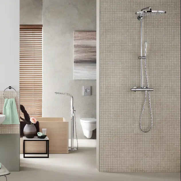 Grohe Rainshower 400 一段式恆溫花灑組｜40cm大花灑盤 - 限台中以北