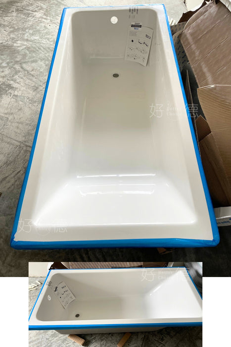 西班牙 Roca Easy 壓克力嵌入式浴缸｜長方型｜底部止滑