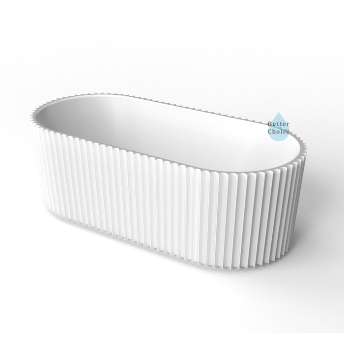 PA-G01 好德壓克力獨立浴缸｜杯子蛋糕造型｜波浪紋邊 - 霧面