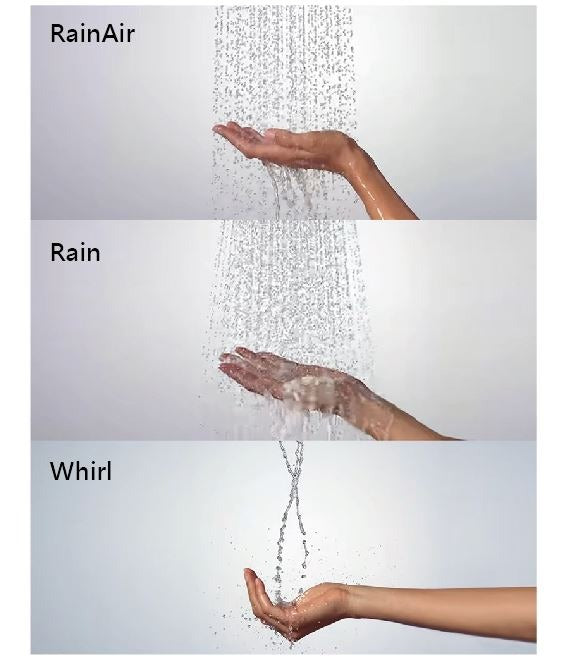 Hansgrohe Raindance E 300 ST 恆溫花灑組｜置物平台