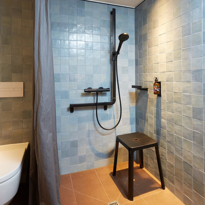 Keuco AXESS 90° 無障礙設計扶手(左/右)｜保時捷設計