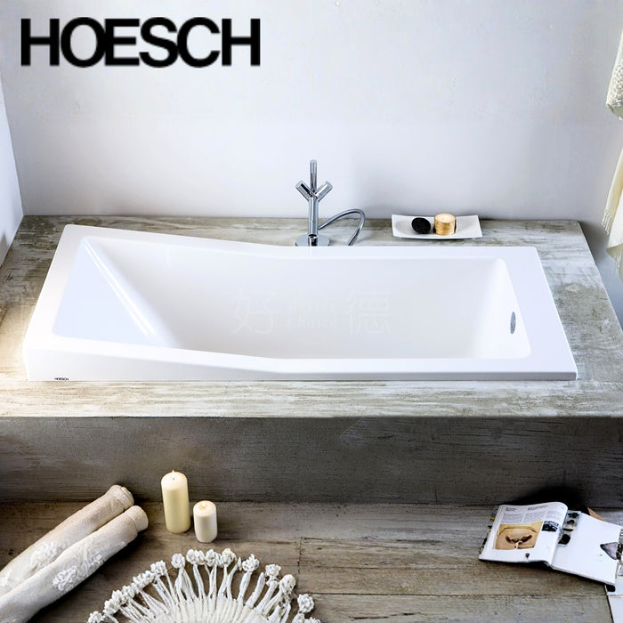 德國 HOESCH Foster 170cm 壓克力嵌入式浴缸(深度47cm) - 限台中以北