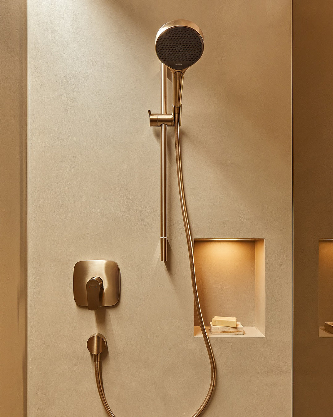 Hansgrohe Unica S 淋浴升降桿 - 含蛇管 28632340 28632000 28632670 28632700 ...