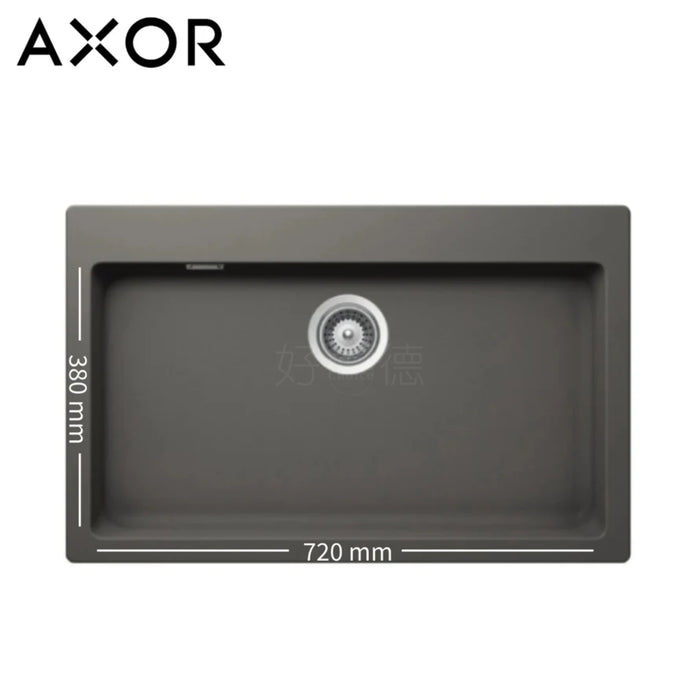 79cm Axor 花崗石水槽｜上嵌、下嵌
