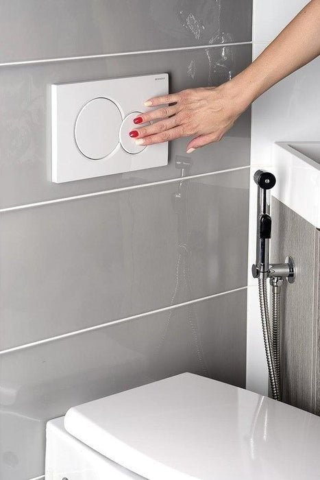 Geberit Sigma01 二段式沖水蓋版｜需搭配水箱