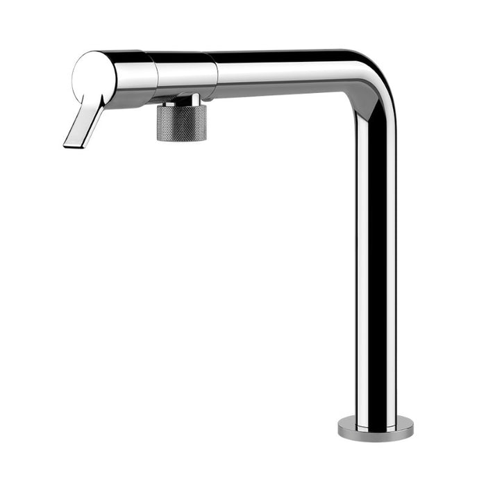 義大利原裝 Gessi FISSO 單槍廚房龍頭｜L型｜適合中島、吧檯