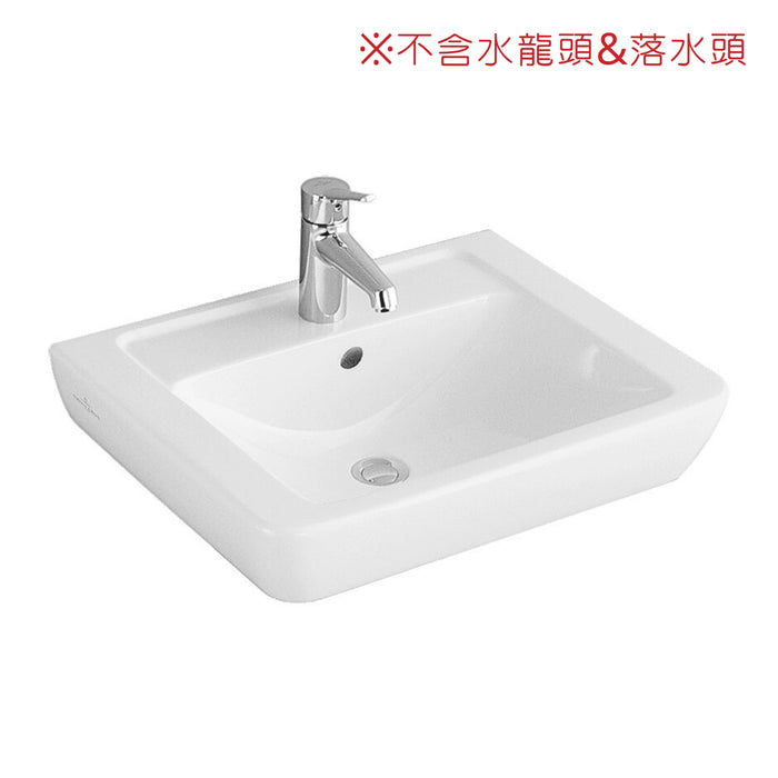 Villeroy & Boch SUBWAY 長方形檯面盆 65cm (可壁掛) - 限台中以北