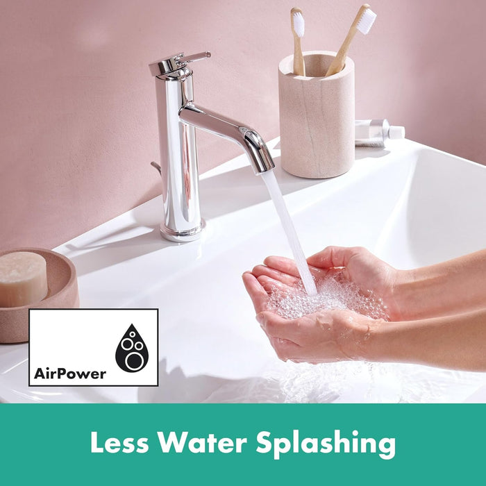 Hansgrohe Tecturis S 110 面盆龍頭 (含拉桿落水頭)