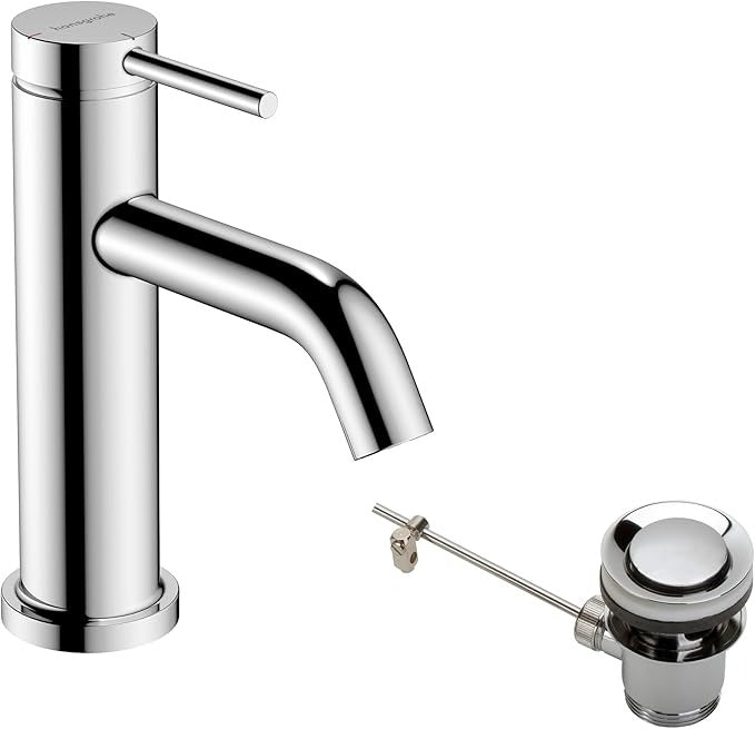 Hansgrohe Tecturis S 80 面盆龍頭 (含拉桿落水頭)