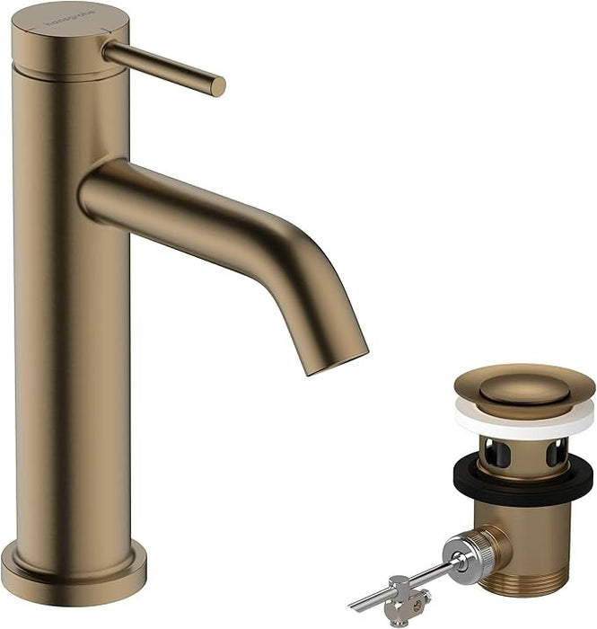 Hansgrohe Tecturis S 110 面盆龍頭 (含拉桿落水頭)