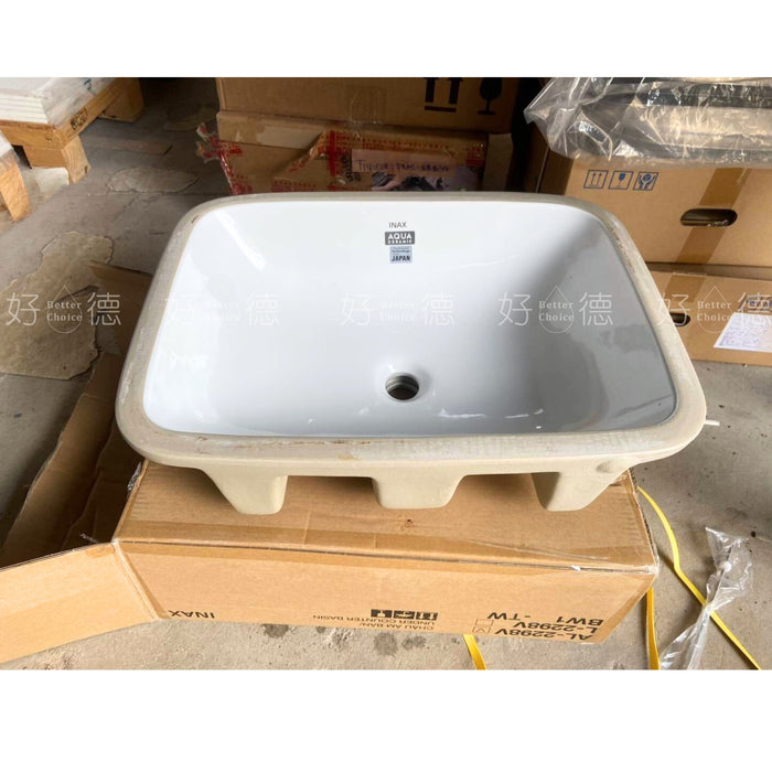 INAX  55x44cm 長方形下嵌臉盆