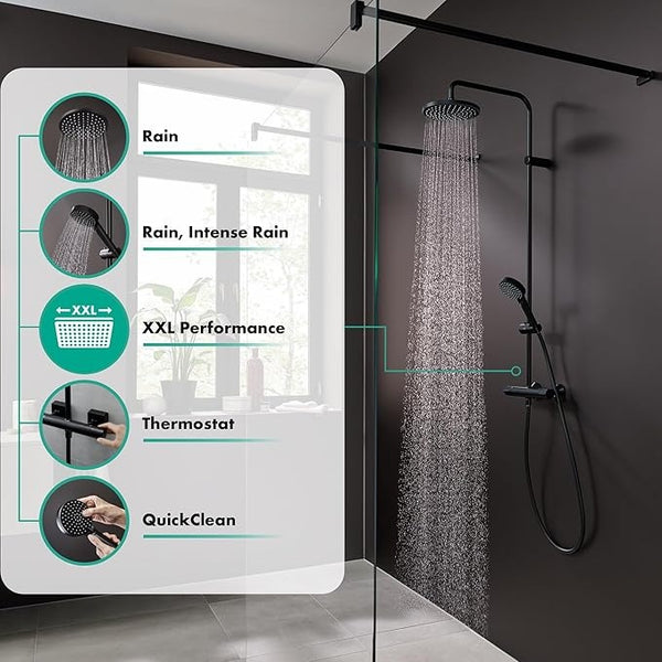 Hansgrohe Vernis Blend 200 恆溫花灑組26276000 26276000 26276670 