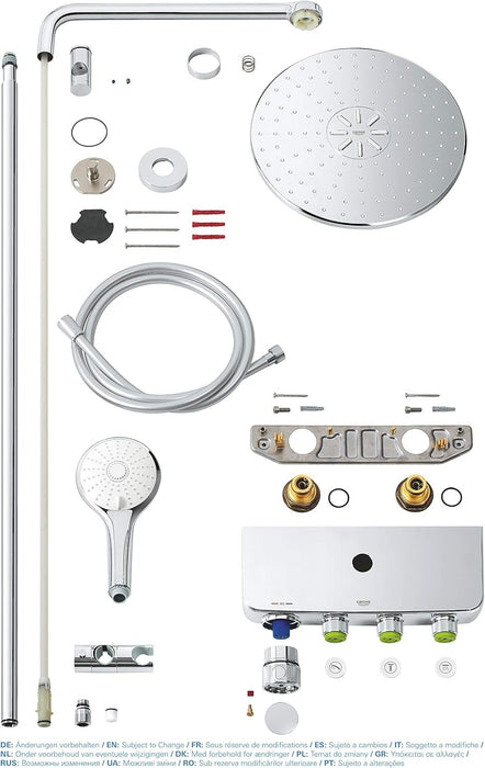 Grohe Euphoria 310 Duo 兩段式恆溫花灑組