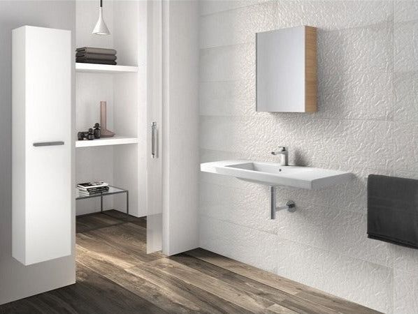 Roca The Gap 100cm 可掛壁大洗手台｜有置物平台