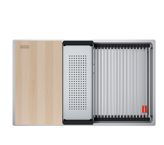 53cm Franke Box系列 3D不鏽鋼水槽(大全配4件組)｜BXXP 210-50