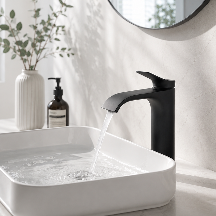 Hansgrohe Vivenis 110 面盆龍頭｜霧黑色