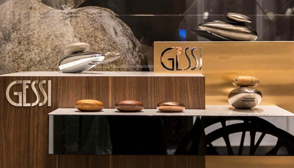 Gessi Equilibrio 鵝卵石面盆龍頭主體 52001 (需另購手把) 多色可選｜請洽客服詢價