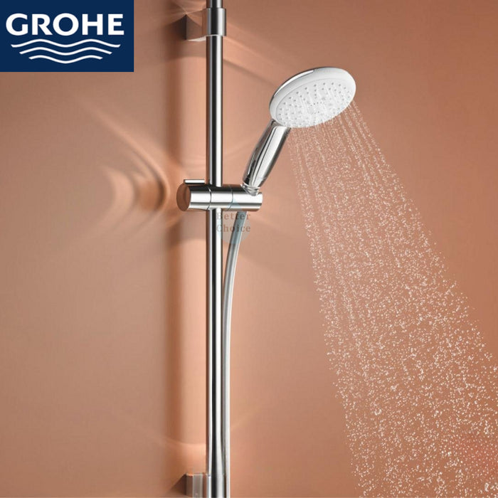 Grohe New Tempesta 一段出水｜60cm 蓮蓬頭浴杆組