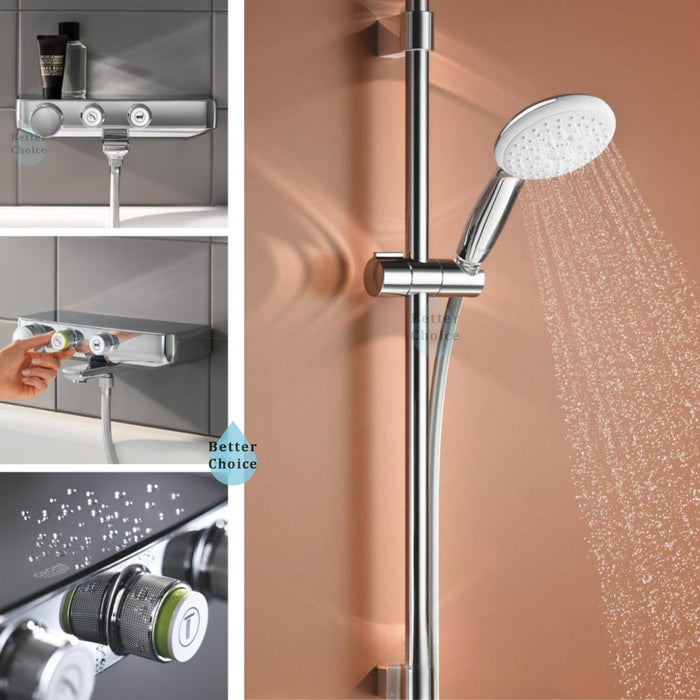 高儀 Grohe Smartcontrol 檯面龍頭 - 浴杆組｜雙出水