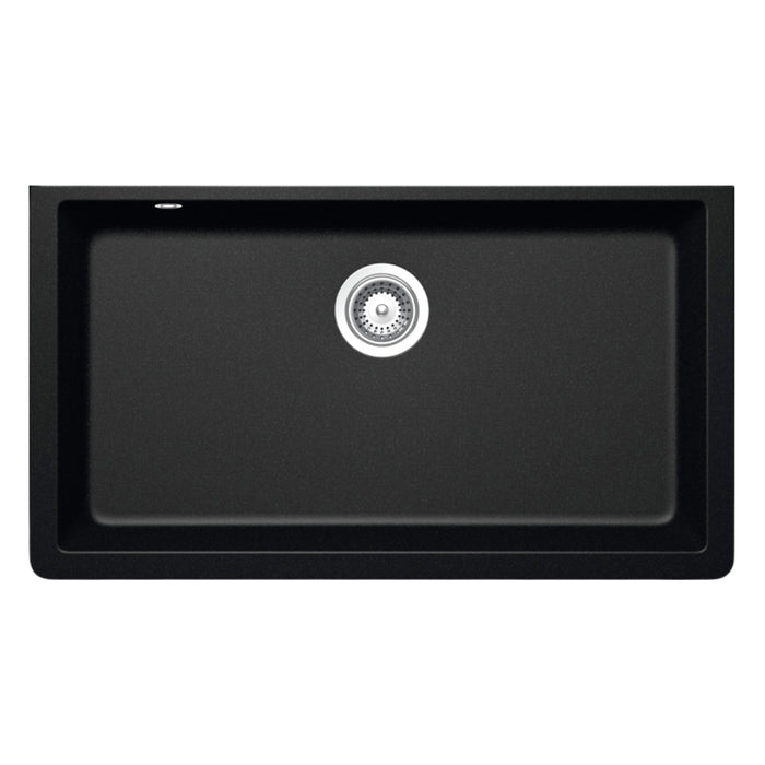 84cm 海福樂 花崗岩下嵌水槽｜德國製｜Montano N100U