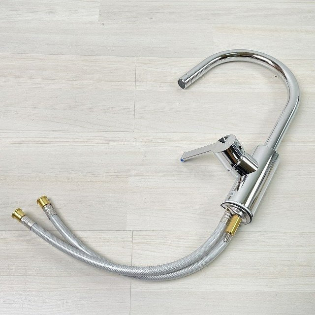 <出清特賣> 日本 Sanei 單槍鵝頸廚房龍頭 K8751jv｜原裝進口