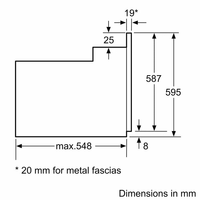 ★出清價★ BOSCH 2系列 嵌入式烤箱 60cm