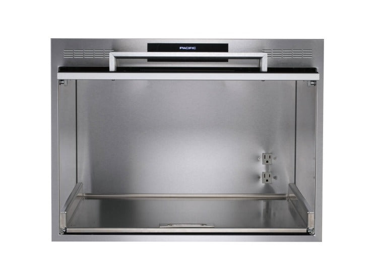 Pacific 太平洋 電器收納櫃 高46cm｜不鏽鋼&黑