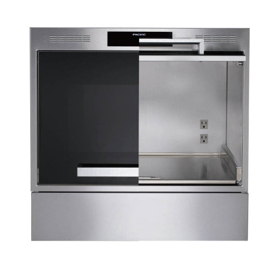 Pacific 太平洋 電器收納櫃 高46cm｜不鏽鋼&黑