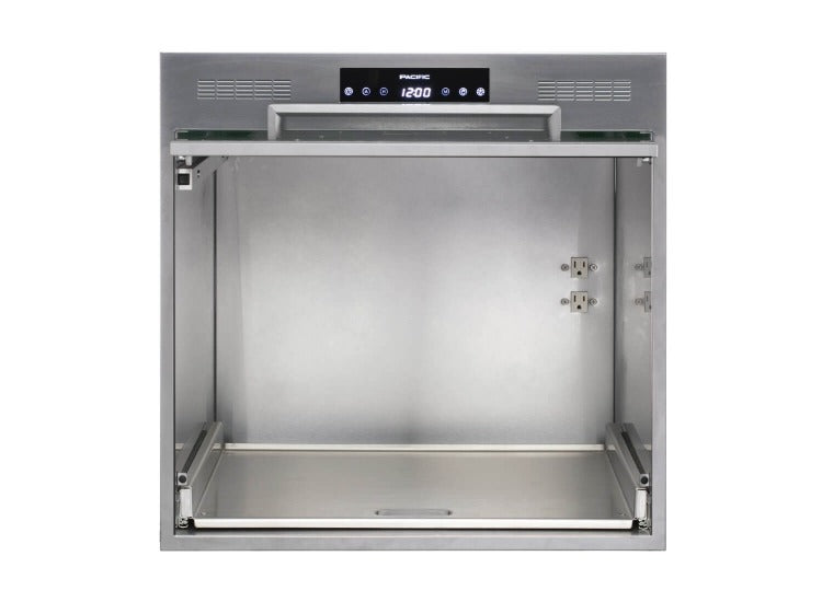 Pacific 太平洋 電器收納櫃 高60cm｜不鏽鋼&黑