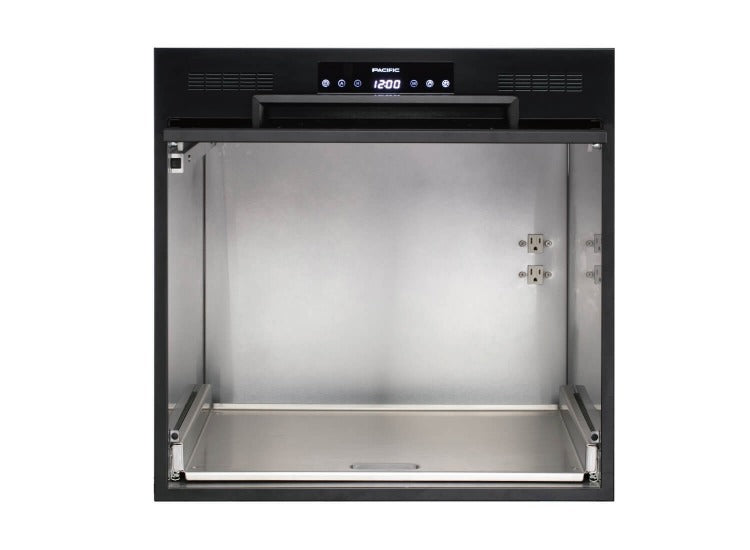 Pacific 太平洋 電器收納櫃 高60cm｜不鏽鋼&黑