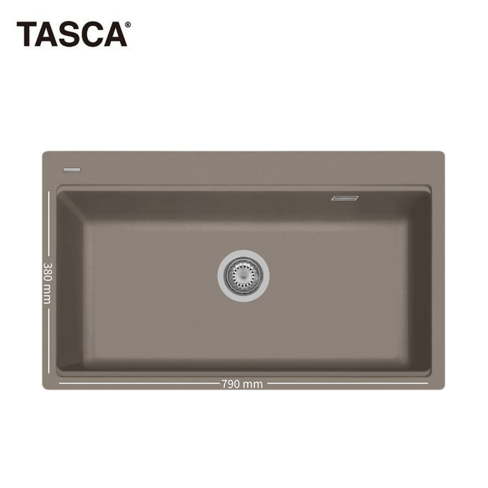 86cm 義大利原裝 TASCA Vision 86 石英石廚房水槽