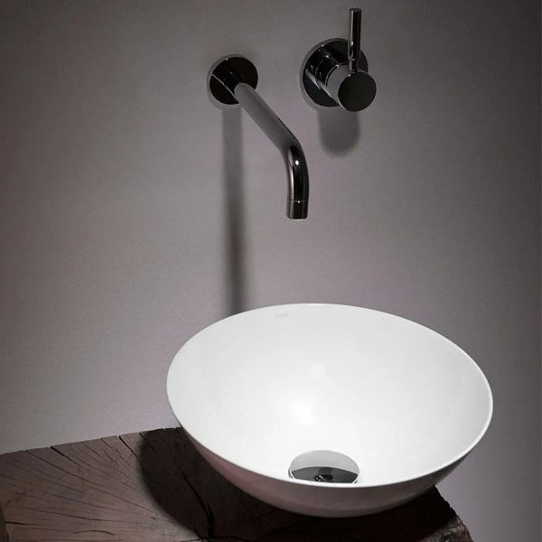 Alape SB.K300.GS 30cm 圓形碗台上盆｜搪瓷鋼材質 - 限台中以北