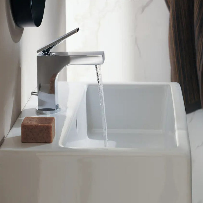 Axor Citterio 90 單槍面盆龍頭｜霧玫瑰金