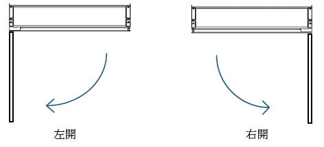鋁合金LED燈 智能鏡櫃｜單門款 50~60cm
